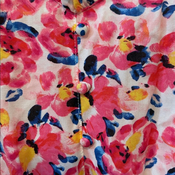 Excellent condition - TIME and TRU Floral Pink Sleeveless Sundress - - Picture 3 of 4